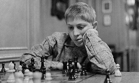 Bobby Fischer aged 13, in 1956