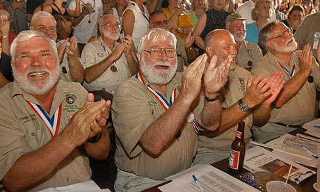 Winners of the Florida Keys Hemingway lookalike competition