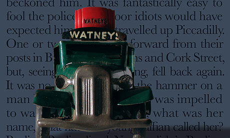 Detail from the cover of They Drive By Night by James Curtis