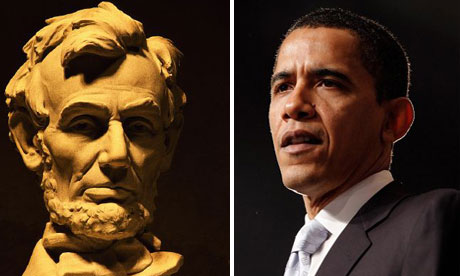 Abraham Lincoln and Barack Obama