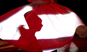 Whirling dervish
