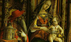 Detail from the Madonna Della Rondine by Carlo Crivelli