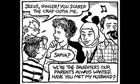 Panel from Alison Bechdel's Dykes to Watch Out For
