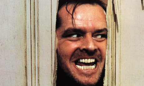 Jack Nicholson in The Shining