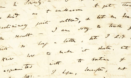 Letter Written by Charles Darwin 