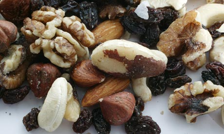 mixed nuts walnuts brazil nuts hazel nuts