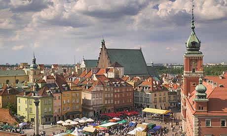 Warsaw's reconstructed Old Town