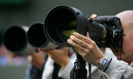 Long lens photographers