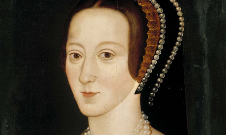 'Noli me tangere' detail from portrait of Anne Boleyn