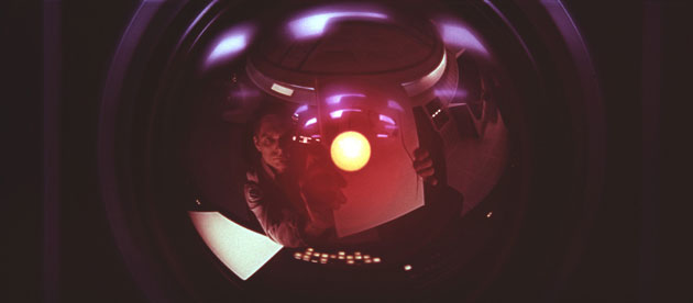 Robots: HAL 9000 in the film of 2001: A Space Odyssey