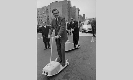 Senators on Electric Scooters