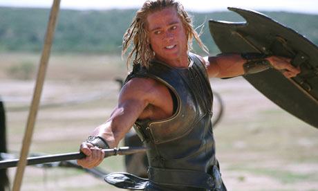 Brad Pitt Pictures From Troy. Brad Pitt as Achilles in Troy