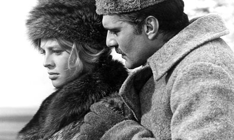 Julie Christie and Omar Sharif in Doctor Zhivago