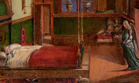 A detail from John Ruskin's St Ursula