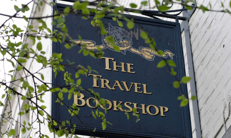 Travel bookshop