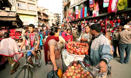 street life kathmandu