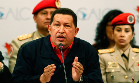 Venezuelan President Hugo Chavez 