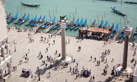 The waterfront at Piazza San Marco.
