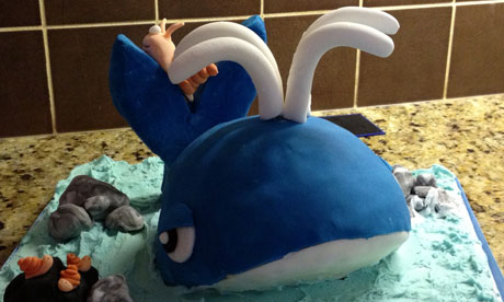 Birthday Cake on The Snail And The Whale Birthday Cake  Inspired By Julia Donaldson S