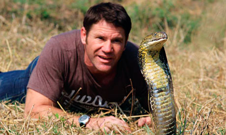 Steve Backshall, author of Deadly Diaries and Tiger Wars