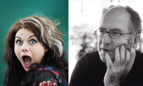 Caitlin Moran (left) and Jonathan Lanchester