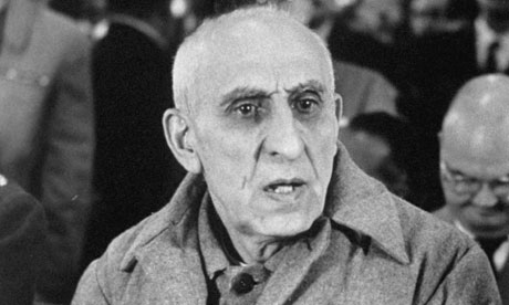 Mohammed Mossadegh in court after the 1953 coup. Photograph: Carl Mydans/Time & Life Pictures/Getty Image