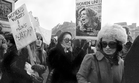 Women's liberation demonstration, 1971