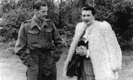 Elvira Chaudoir (codename ’Bronx’) with MI5 officer William Luke, in 1944