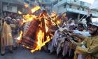 Supporters of hardline pro-Taliban party