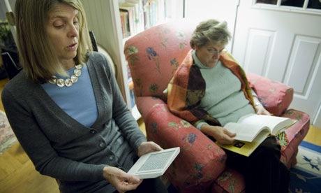 Reading on the Amazon Kindle