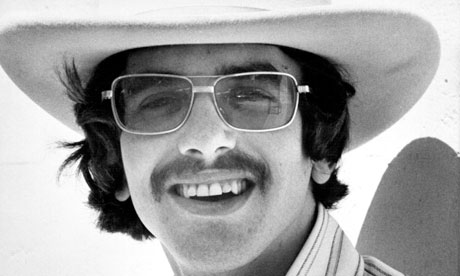Van Dyke Parks in  1970 wearing sunglasses and cowboy hat