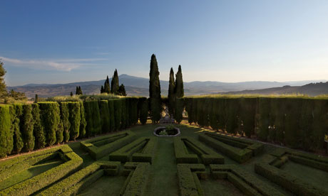 Garden estate … La Foce, the Tuscany home of Iris Origo and her husband Antonio.