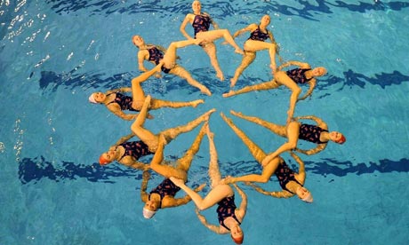 Male Synchronised Swimming
