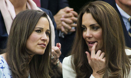 Pippa and Kate Middleton