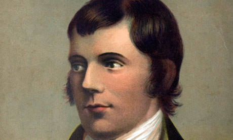 Portrait of Robert Burns