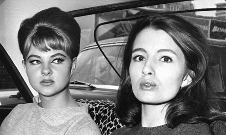 Christine Keeler, right, and Mandy Rice-Davies