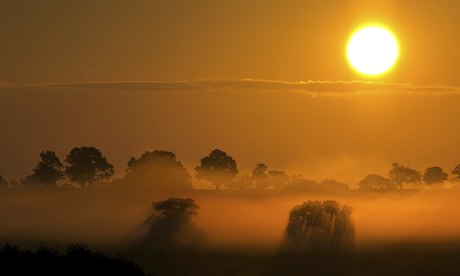 Sun rise near Rugby