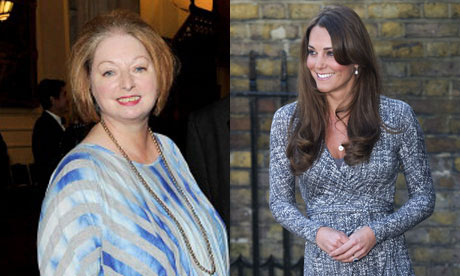 Hilary Mantel and the Duchess of Cambridge