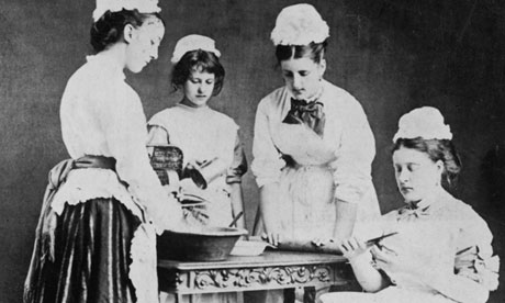 Kitchen maids 1890