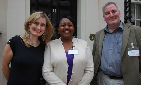 Cressida Cowell, Malorie Blackman and Chris Riddell