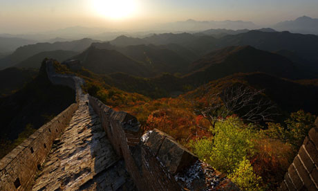The Great Wall of China at Jinshanling, Hebei Province