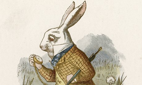 White rabbit by John Tenniel