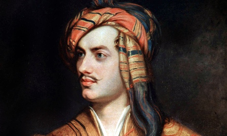 Byron, painted by Thomas Phillips in 1813. 