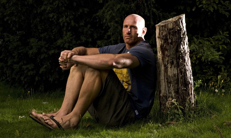 The former Wales rugby player Gareth Thomas.