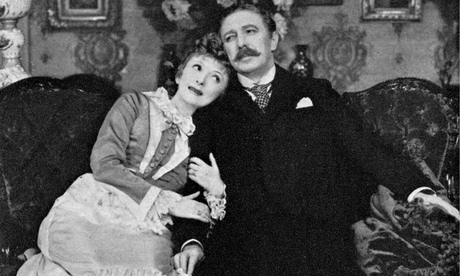 A photograph from the play that appears in the book Life With Father Made into a Play by Howard Lind