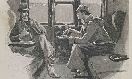 Detail of a Sidney Paget illustration in Strand magazine for ‘The Adventure of the Silver Blaze’: <e