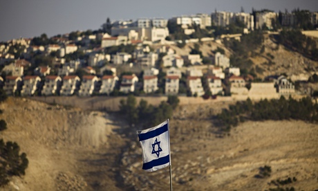 The West Bank Jewish settlement of Ma'ale Adumim on the outskirts of Jerusalem.