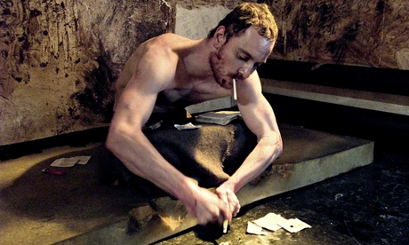 Michael Fassbender as Bobby Sands in Hunger