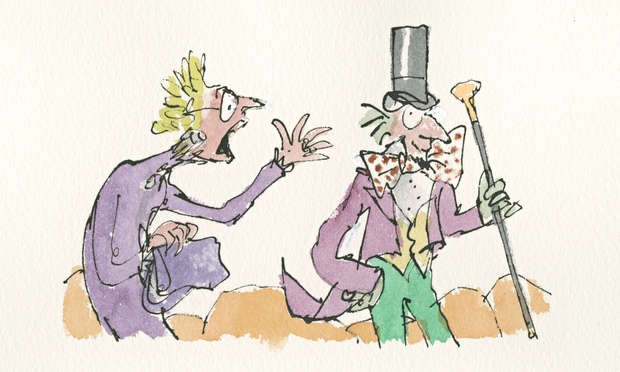 quentin blake illustrations charlie and the chocolate factory
