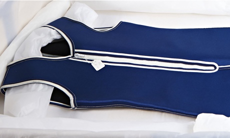 The wetsuit used in a failed escape attempt from East Germany.